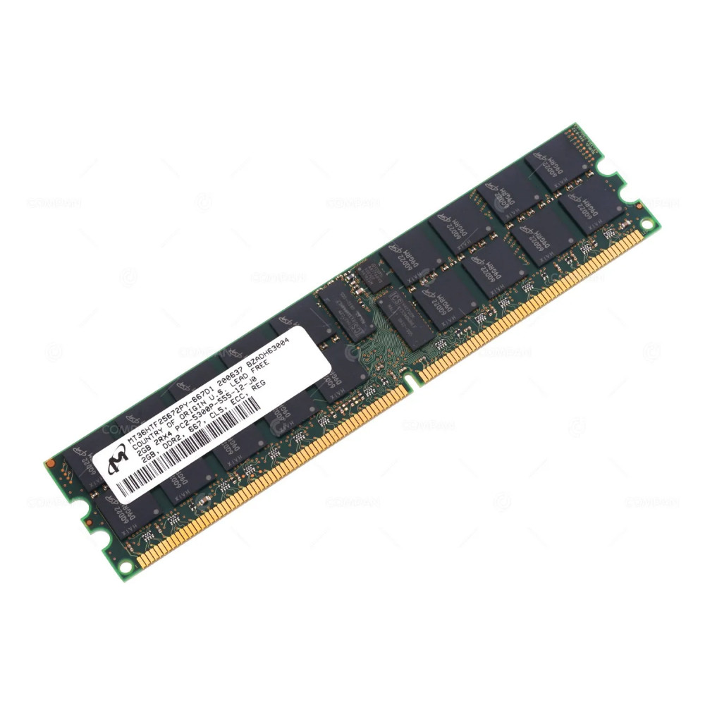 MT36HTF25672PY-667D1 MICRON MEMORY 2GB 2RX4 PC2 5300P DDR2 -