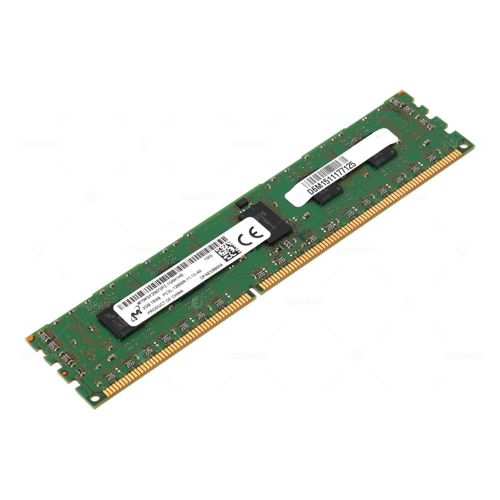 MT9KSF25672PZ-1G6K1 MICRON MEMORY 2GB 1RX8 PC3L 12800R DDR3 -