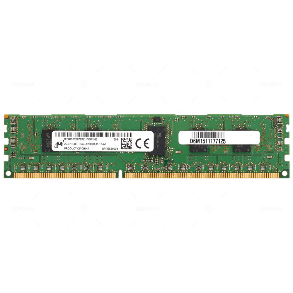 MT9KSF25672PZ-1G6K1 MICRON MEMORY 2GB 1RX8 PC3L 12800R DDR3 -