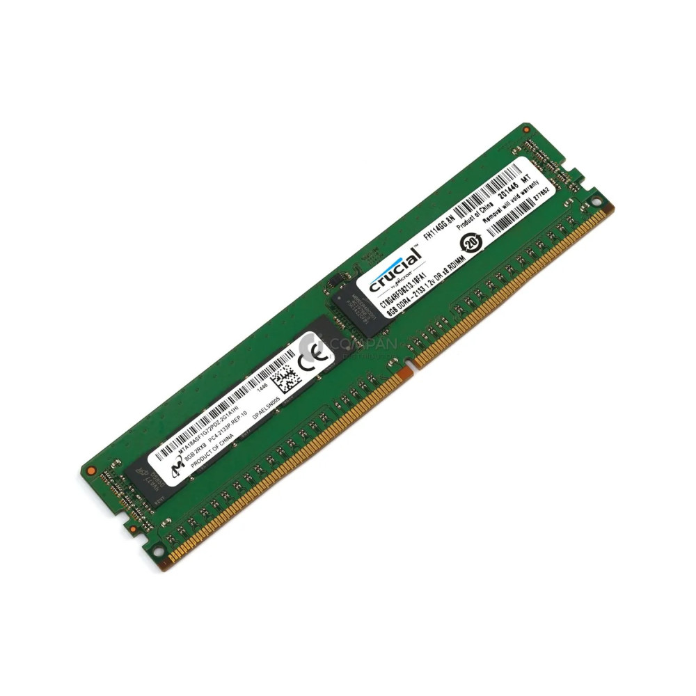 MTA18ASF1G72PDZ-2G1A1 MICRON MEMORY 8GB 2RX8 PC4 2133P DDR4 17000P MTA18ASF1G72PDZ-2G1A1 - -