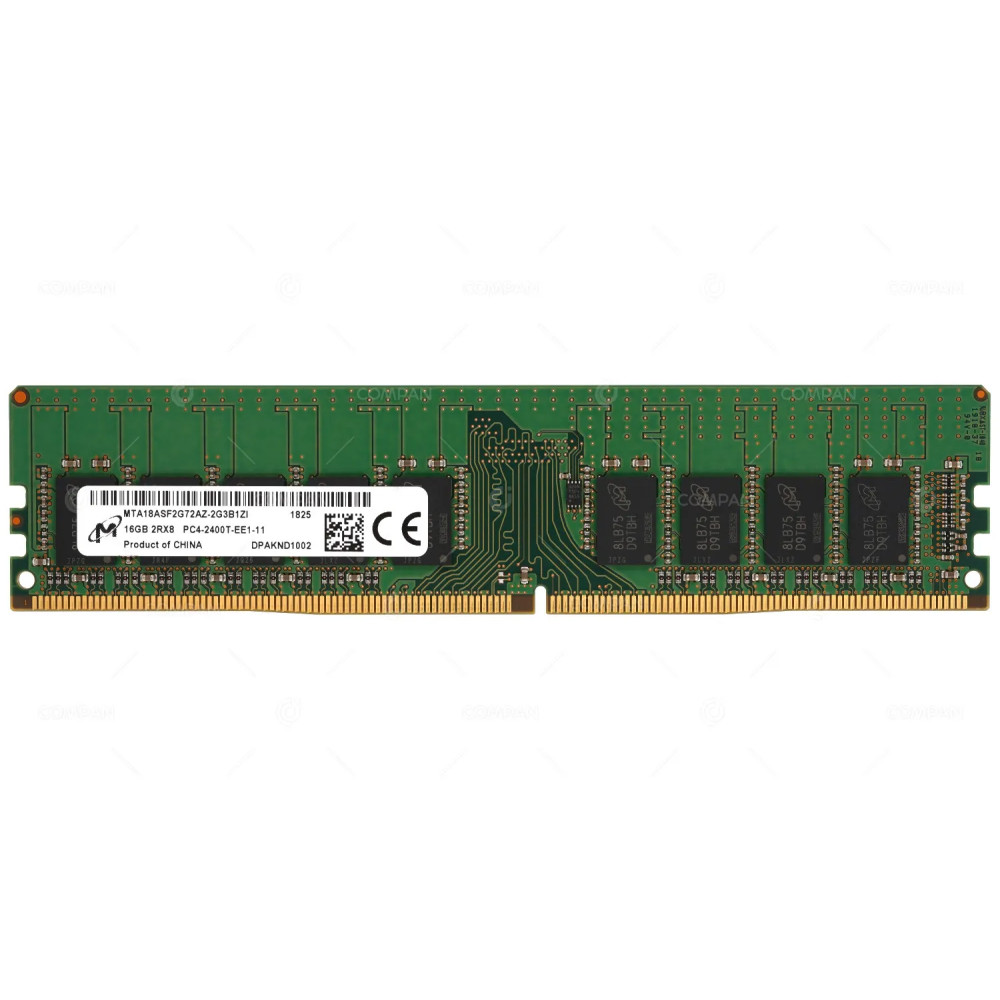 MTA18ASF2G72AZ-2G3B1 MICRON MEMORY 16GB 2RX8 PC4 2400T DDR4 19200T -