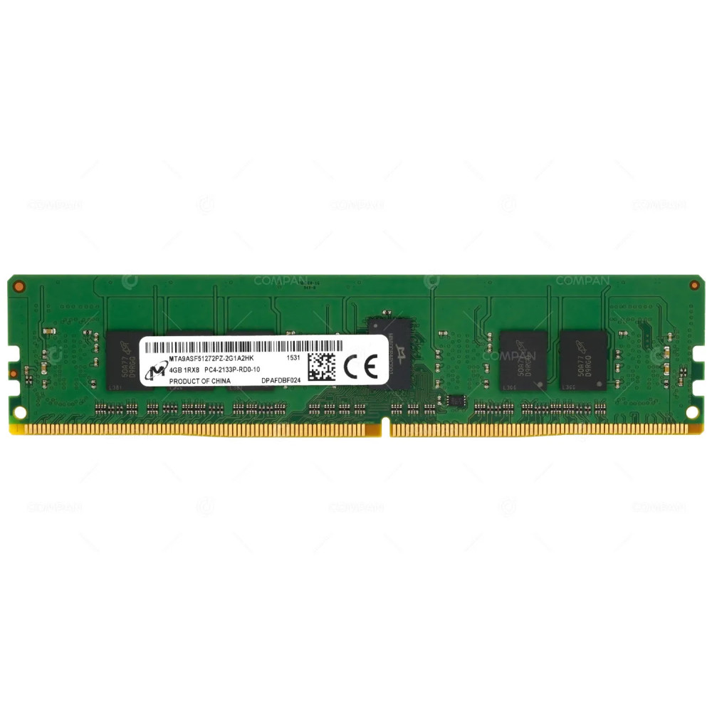MTA9ASF51272PZ-2G1A2 MICRON MEMORY 4GB 1RX8 PC4 2133P DDR4 17000P -