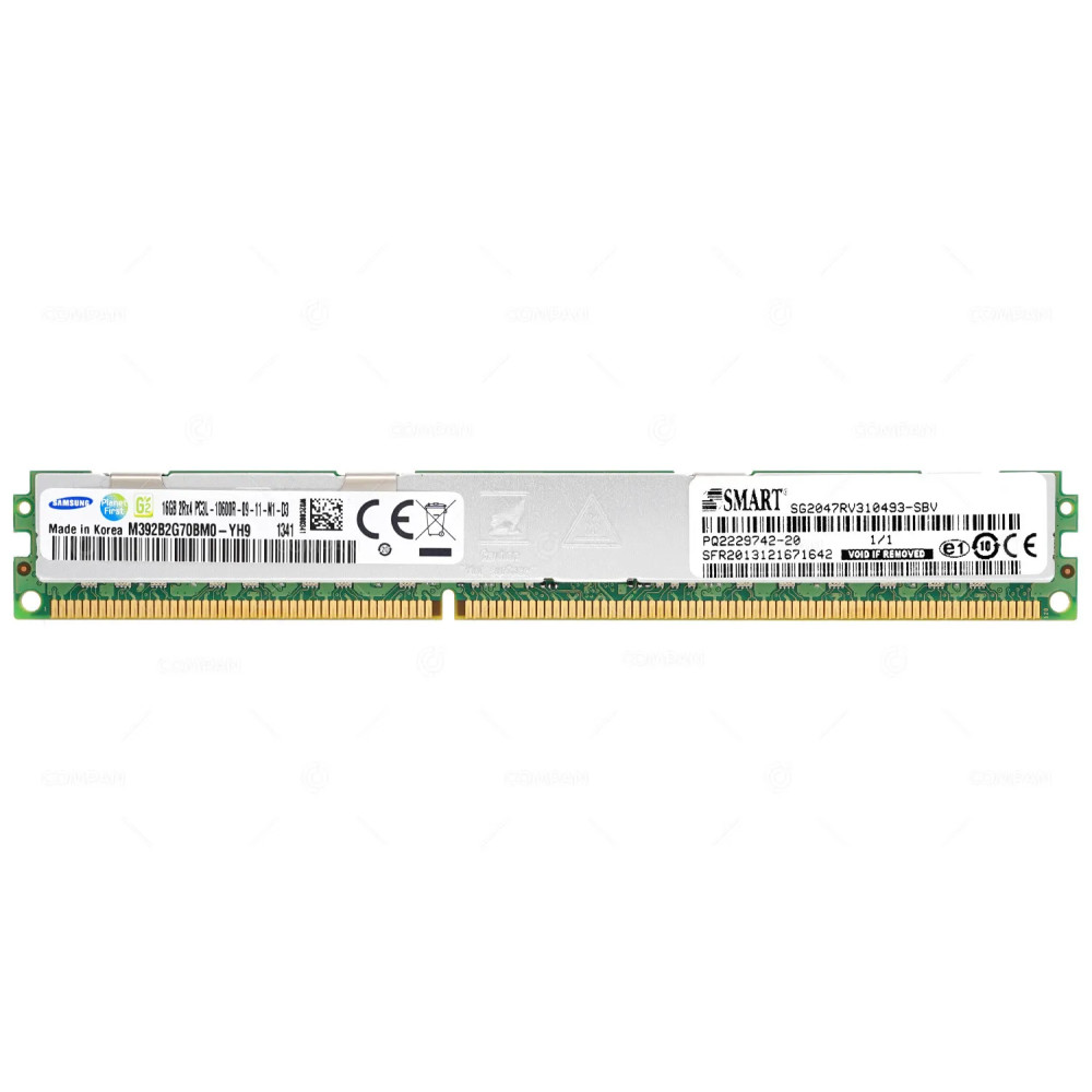 SG2047RV310493SBV NETAPP SMART MEMORY 16GB FOR FAS2552 SG2047RV310493-SBV, PQ2229742-20, M392B2G70BM0-YH9