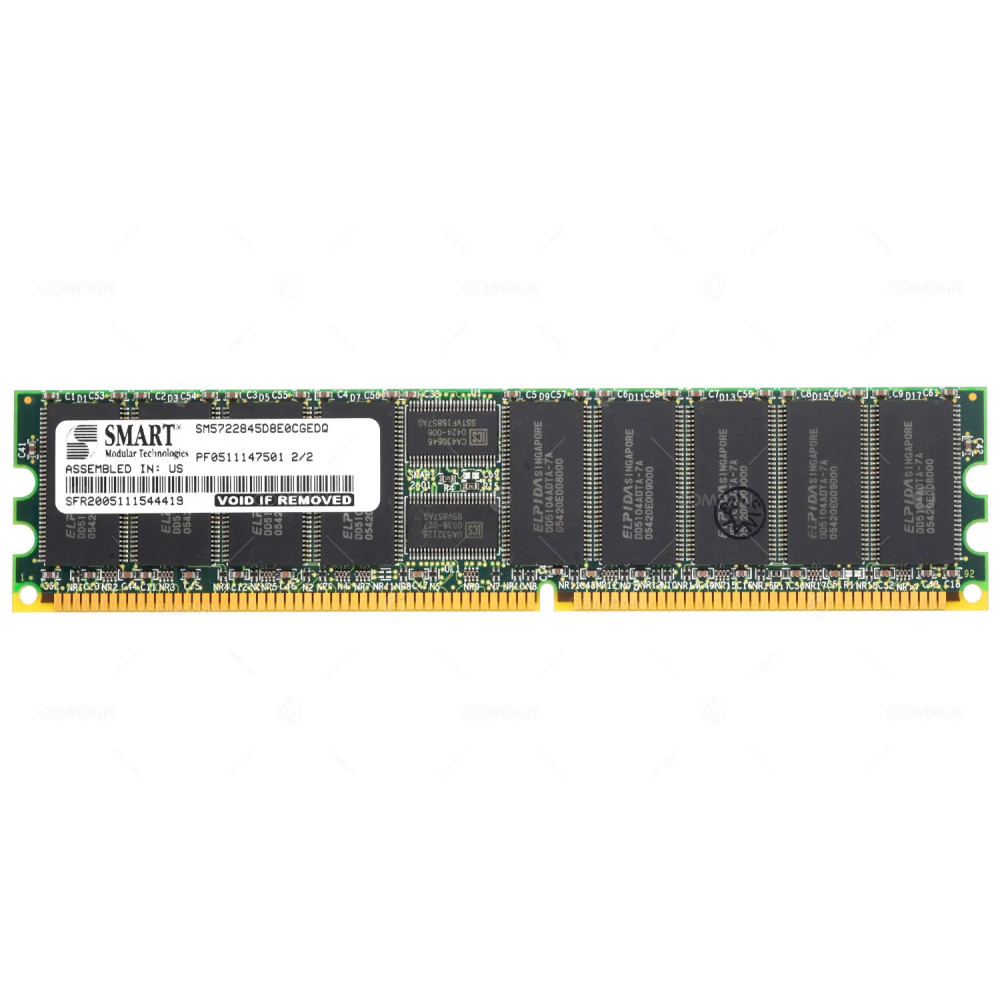 SM5722845D8E0CGEDQ SMART 1GB  PC2100 DDR CL2.5 -