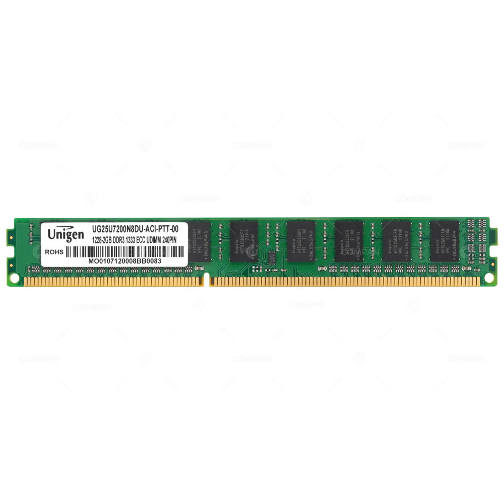 UG25U7200N8DU-ACI-PTT-00 PROMISE TECHNOLOGY 2GB DDR3 1333MHZ ECC MEMORY FOR VESS R2600I -
