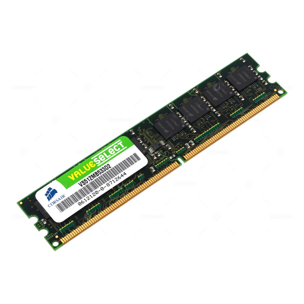 VS512MB533D2 CORSAIR 512MB 1RX8 PC2 4200U 533MHZ SDRAM NO-ECC DDR2 MEMORY -