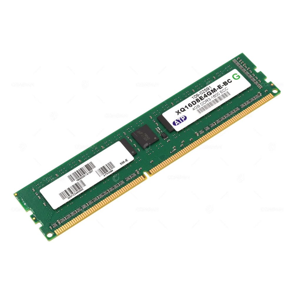 XQ16D8E4GM-E-BC ATP 4GB (1X4GB) PC3-12800 SERVER MEMORY 109-02591