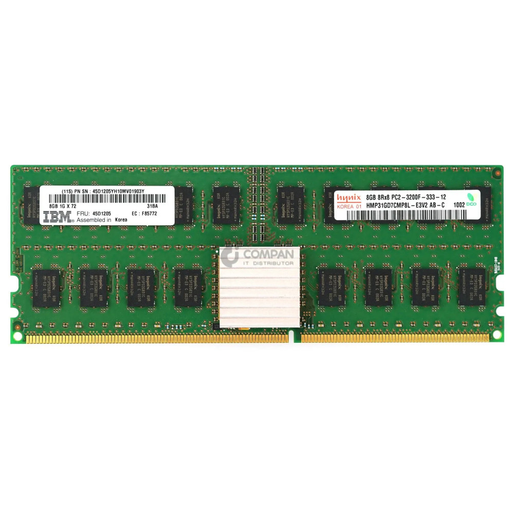 45D1205 IBM MEMORY 8GB 8RX8 PC2-3200F DDR2  FOR POWER6
