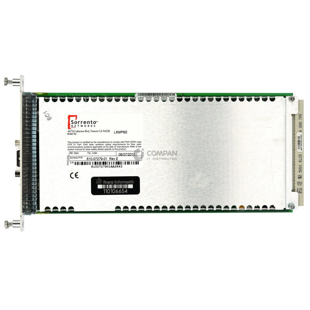 MPM2 SORRENTO NETWORKS MANAGEMENT MODULE FOR GIGAMUX 3234 1608