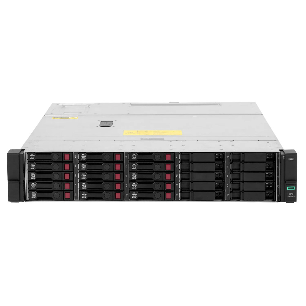 Q1J17A HPE D3710 12G SAS 25SFF ENCLOSURE + 15 x 1.8TB HDD