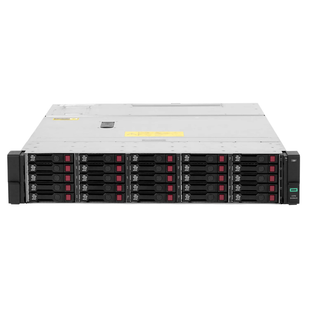 Q1J17A HPE D3710 12G SAS 25SFF ENCLOSURE + 25 x 1.8TB HDD