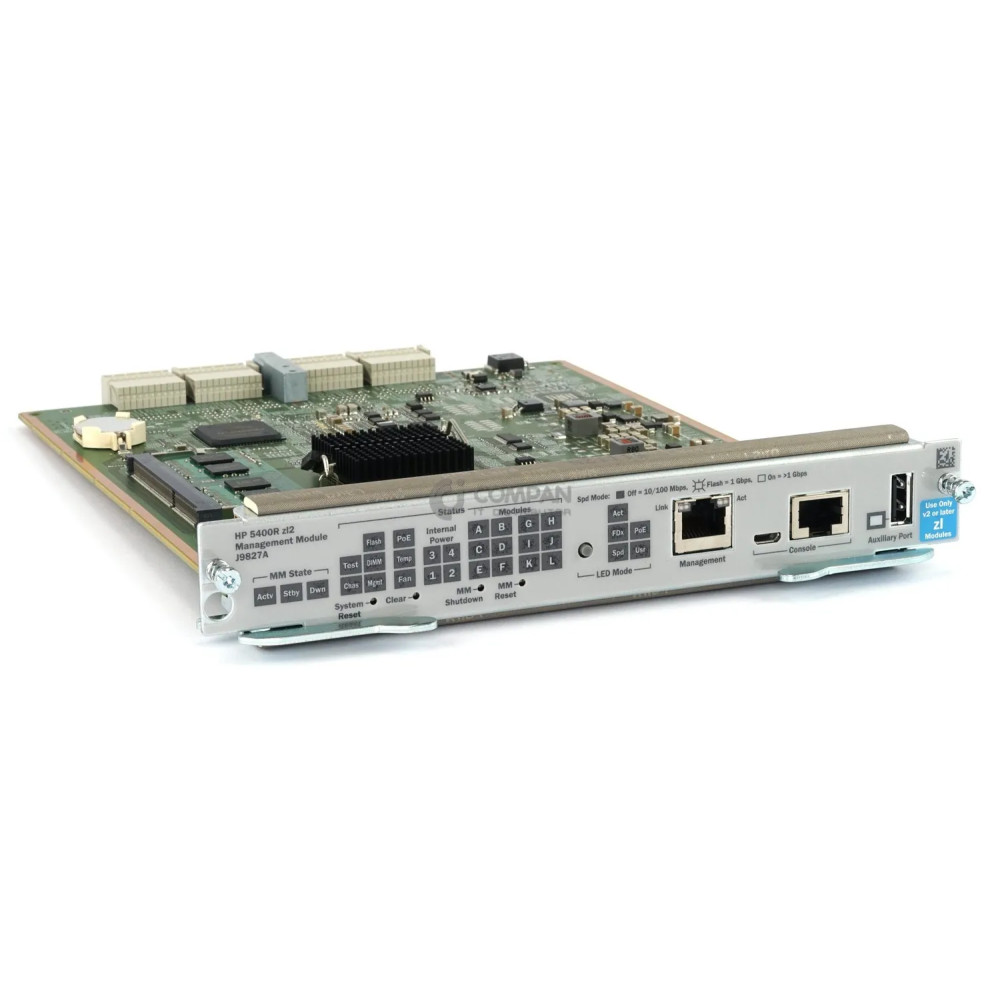 J9827A HP MANAGEMENT MODULE FOR ARUBA 5400R SWITCH