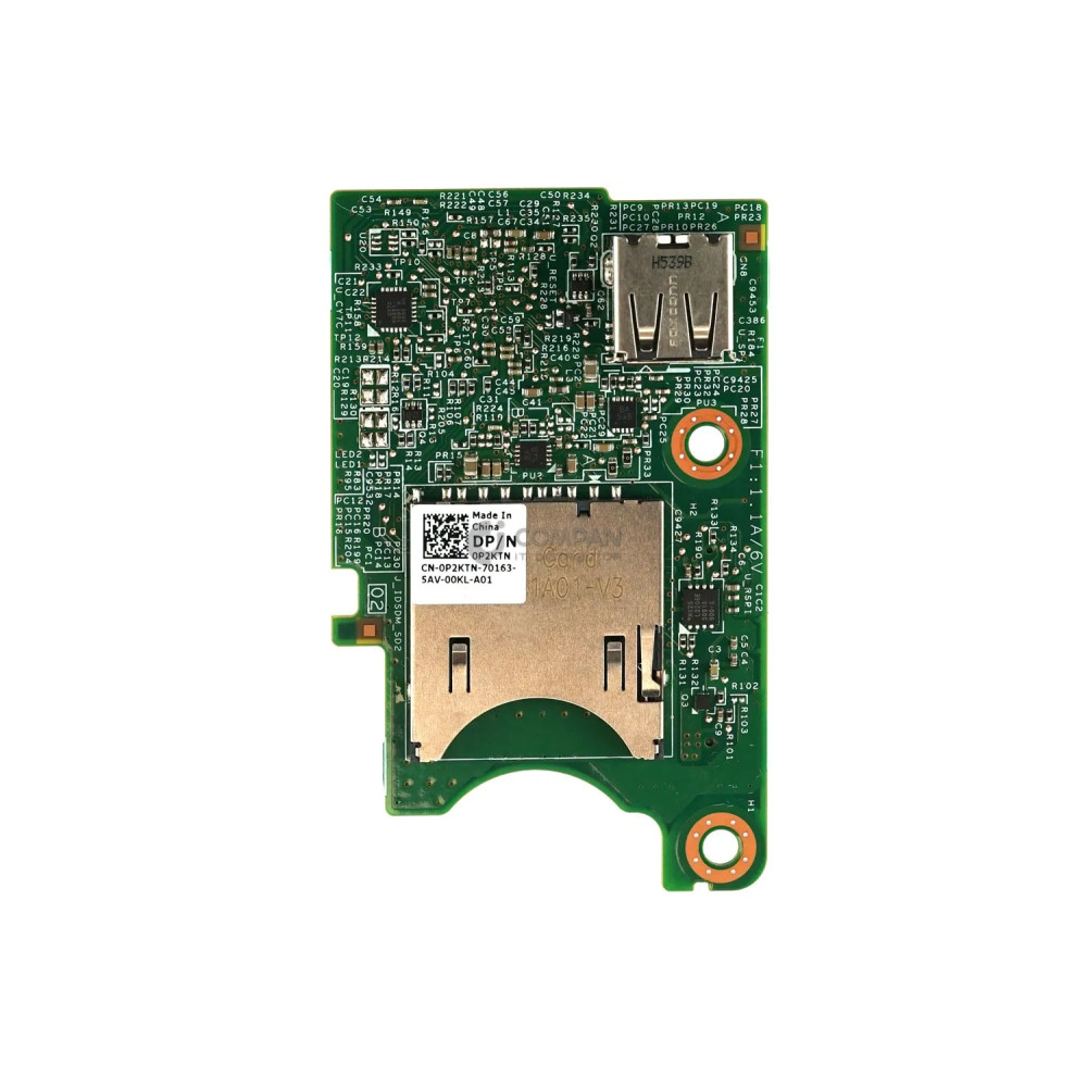 P2KTN DELL INTERNAL DUAL SD MODULE READER CARD FOR DELL POWEREDGE M630