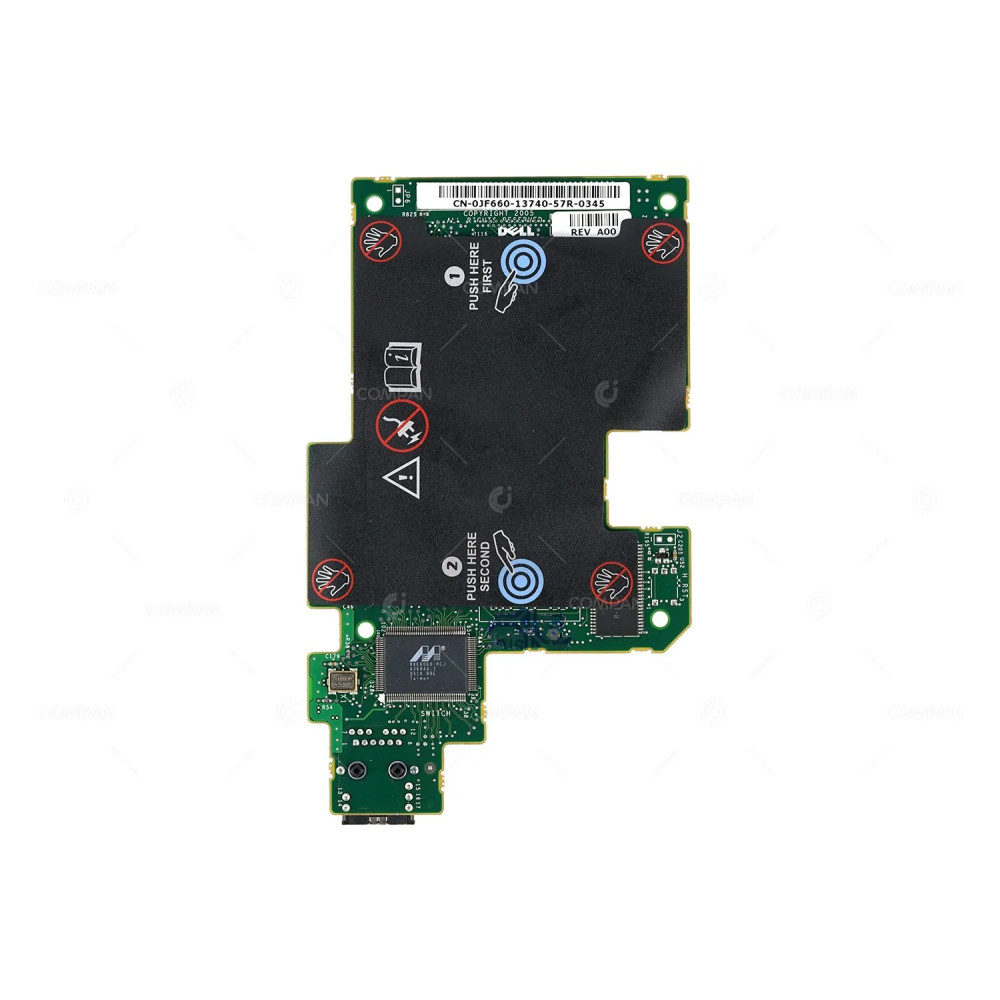 JF660 DELL POWEREDGE DRAC 4 REMOTE ACCESS CARD V2 FOR PE1850 2800 2850 0JF660