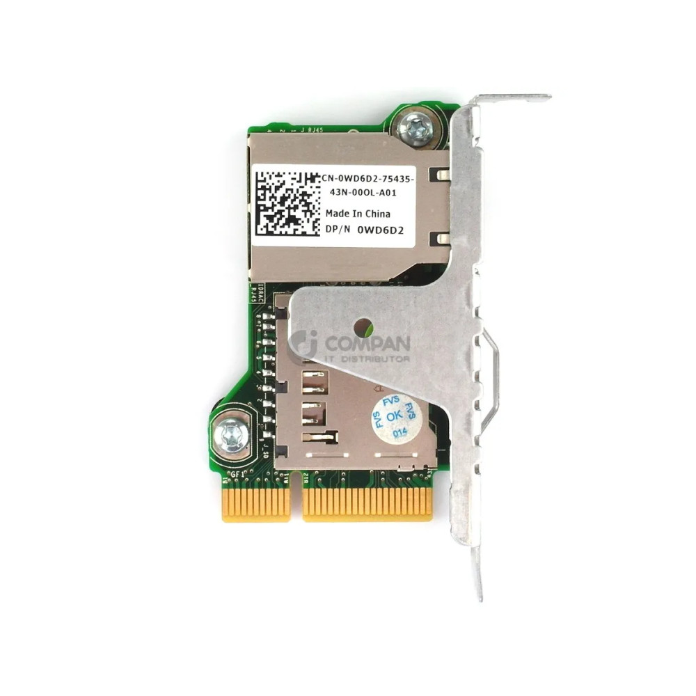 WD6D2 DELL IDRAC7 ENTERPRISE REMOTE ACCESS CARD