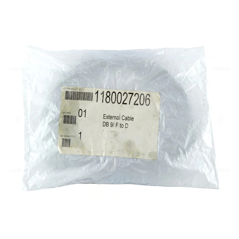 1180027206 NEW AMPHENOL EXTERNAL SERIAL NULL MODEM DB9 F TO D CABLE NEW 118-027206