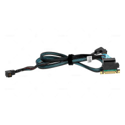 N7HT1  DELL 12G DUAL MINI SAS SFF-8643 TO PERC CABLE 0.65/0.75M