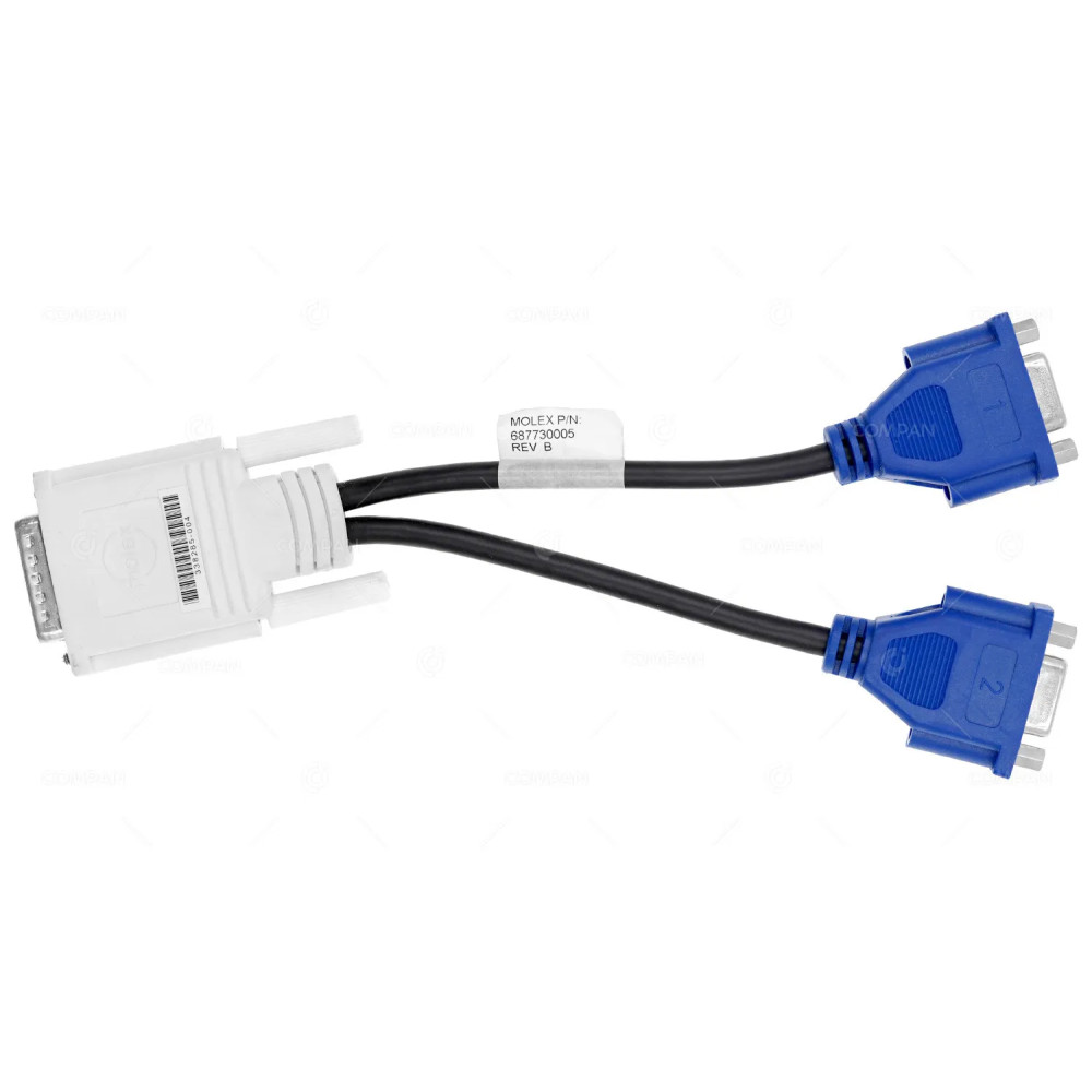 338285-004  HP DMS-59 TO DUAL VGA VIDEO SPLITTER CABLE 0.2M