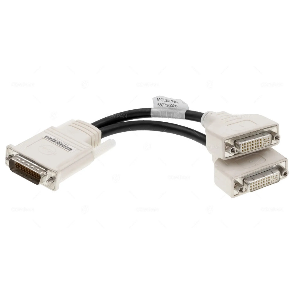 338285-005  HP DMS-59 TO DUAL DVI VIDEO SPLITTER CABLE 0.2M
