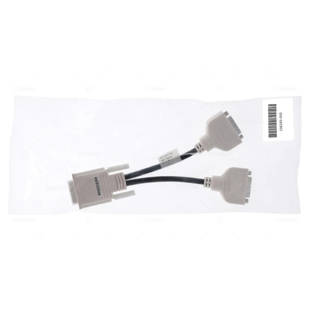 338285-005  HP DMS-59 TO DUAL DVI VIDEO SPLITTER CABLE 0.2M