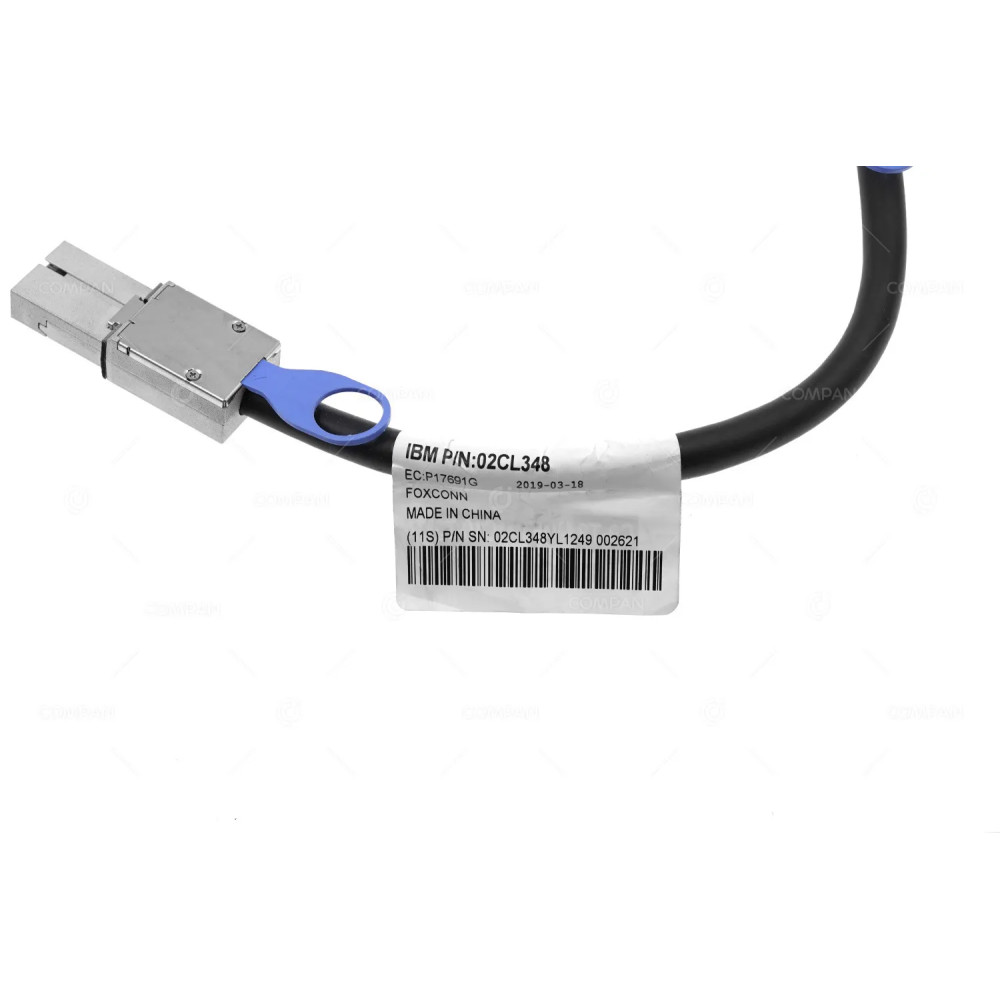 02CL348  IBM 355 MM SERVICE PROCESSOR FSP CABLE (1.08 FT) C9/C10-T3/T5 FOR E980 PSERIES POWER 9