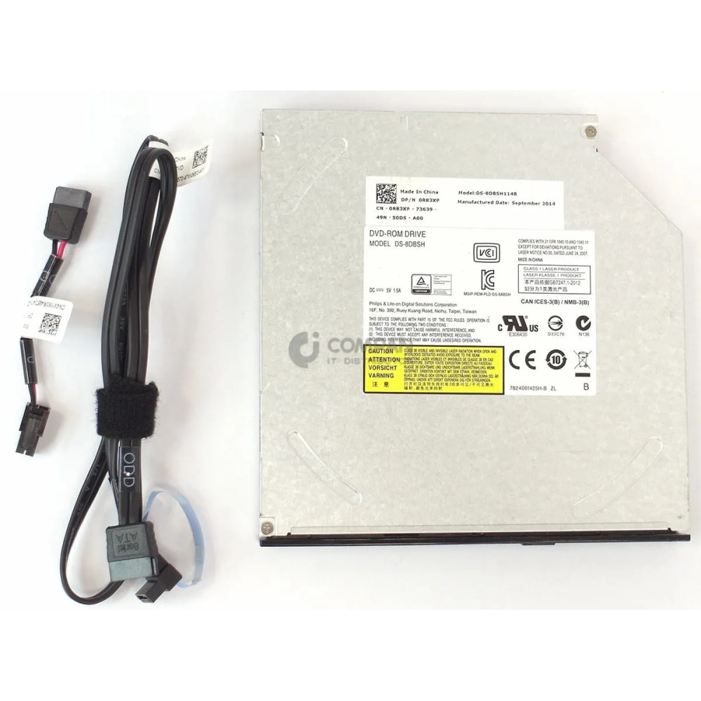 R83XP DELL DVD-ROM 8X SATA 12.7MM SLIM OPTICAL DRIVE