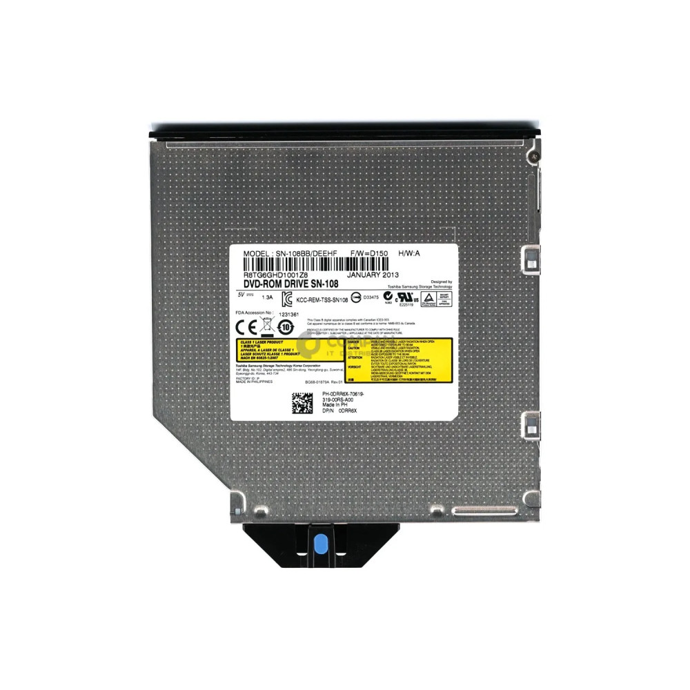 DRR6X DELL DVD-ROM 12X SLOM SATA FOR R720 R820