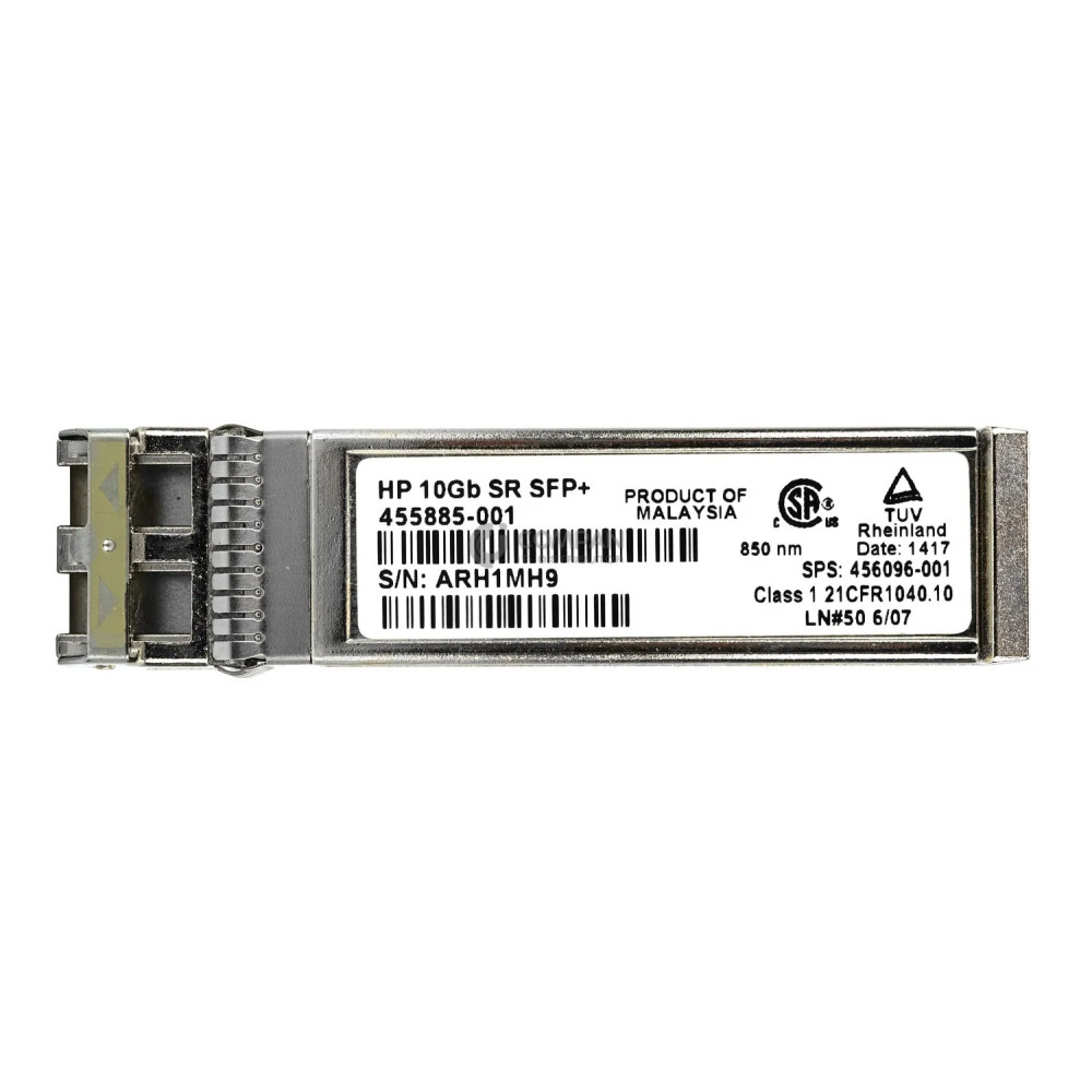 456096-001 HP 10GB SFP+ SR 850NM OPTICAL TRANSCEIVER