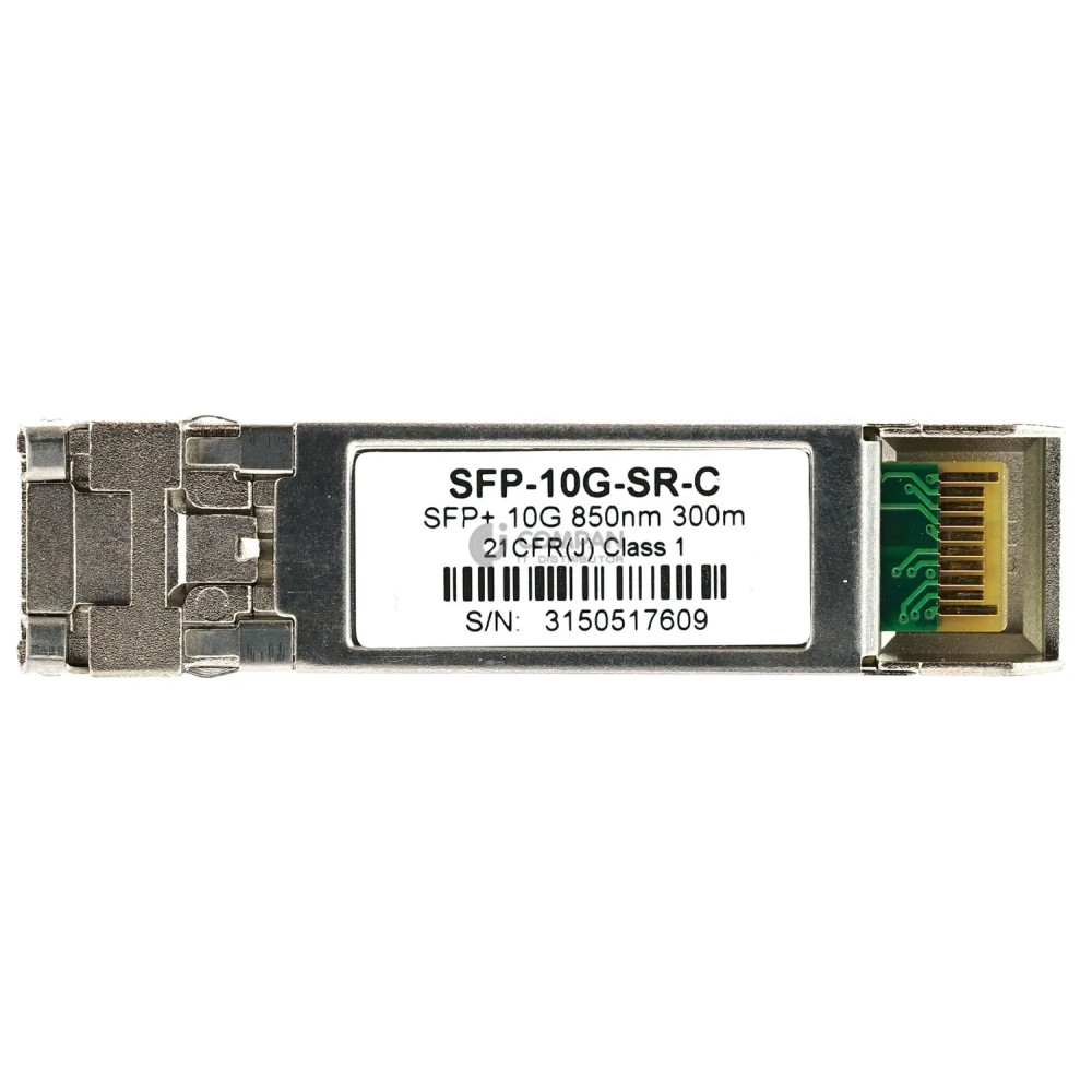 SFP-10G-SR-C OPTICAL TRANSCEIVER SFP+ 10G 850NM 300M MULTIMODE