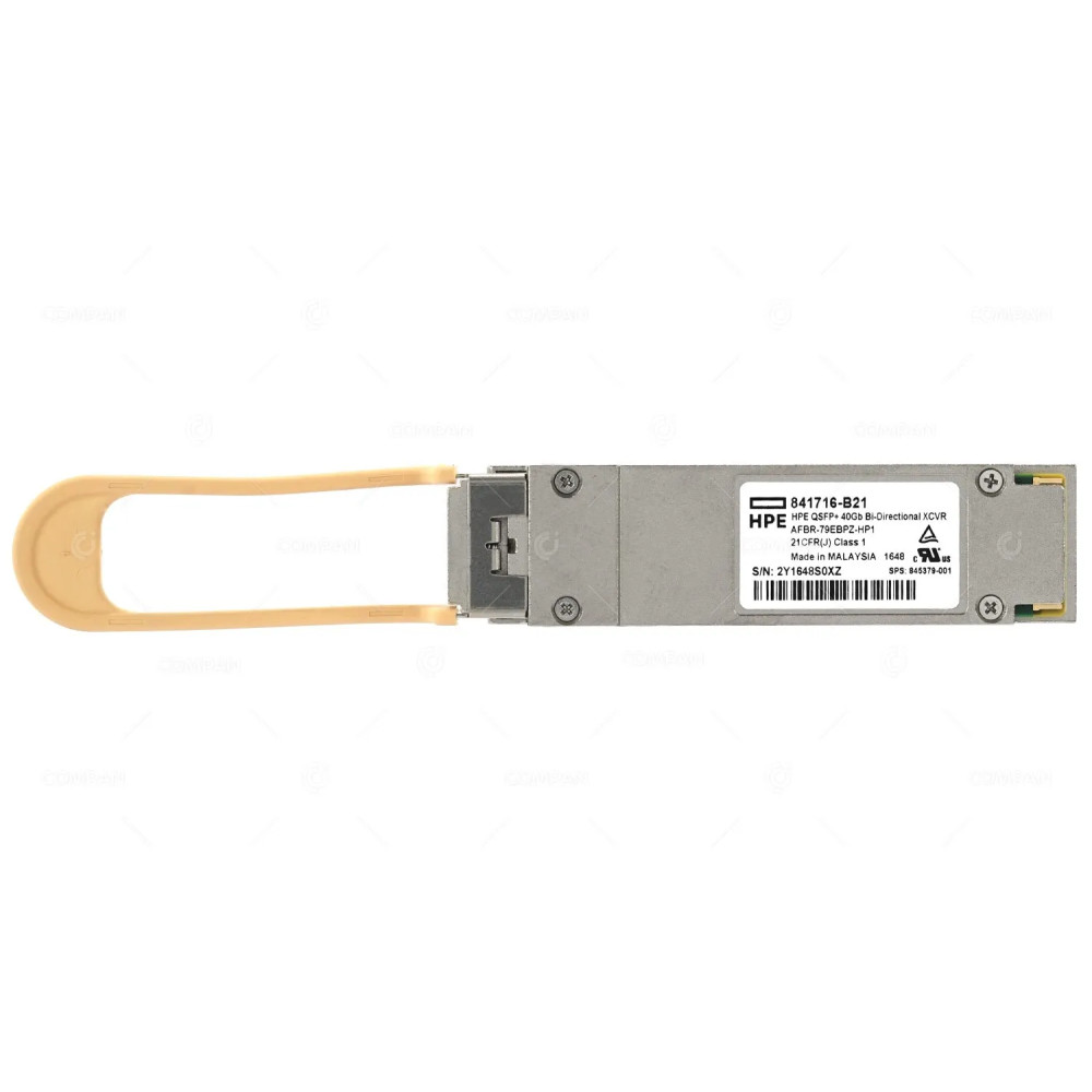 845379-001 HPE QSFP+ 40GBASE-SR XCVR LC DUPLEX 100M 850NM TRANSCEIVER MODULE