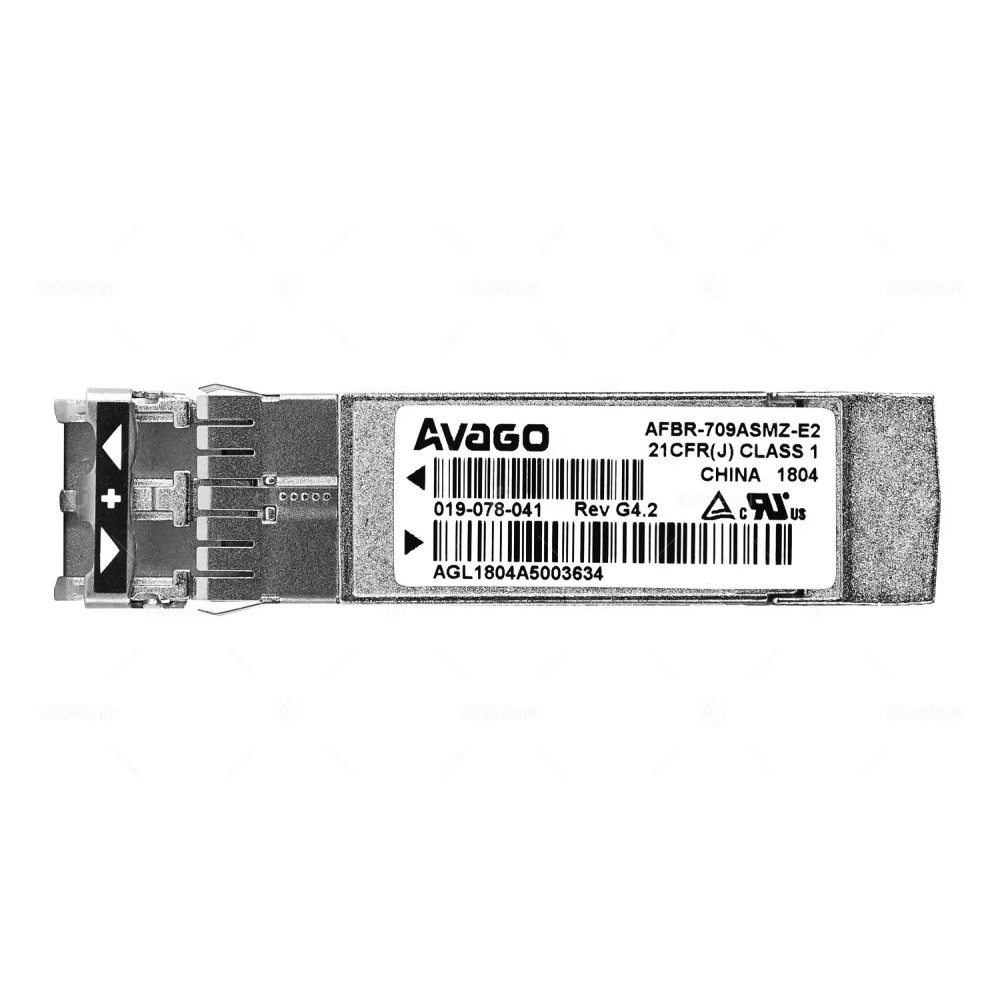 AFBR-709ASMZ  AVAGO 10GB SFP+ LC 850NM SR 300M OPTICAL TRANSCEIVER