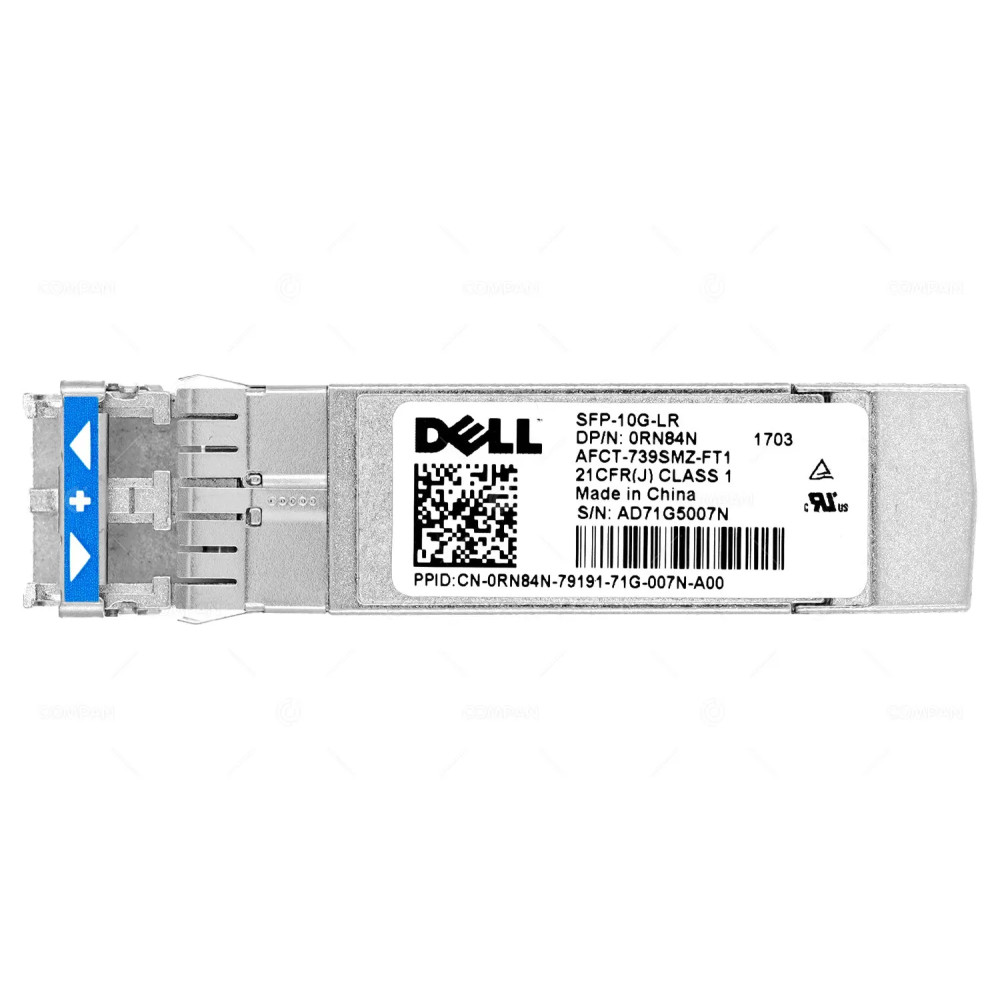 RN84N  DELL 10GBASE-LR SFP+ 1310NM OPTICAL TRANSCEIVER MODULE
