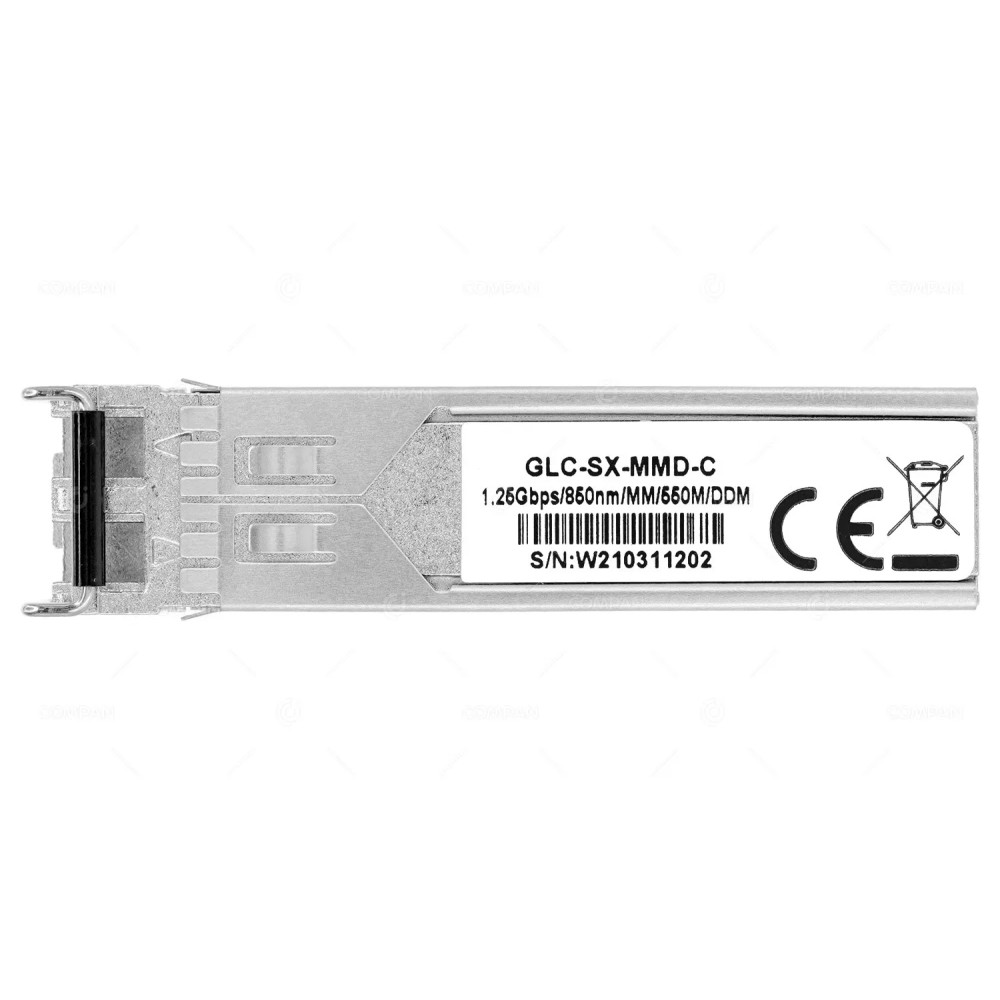 GLC-SX-MMD-C  OPTICAL TRANSCEIVER MODULE 1.25G SFP LC MMF 850NM 550M