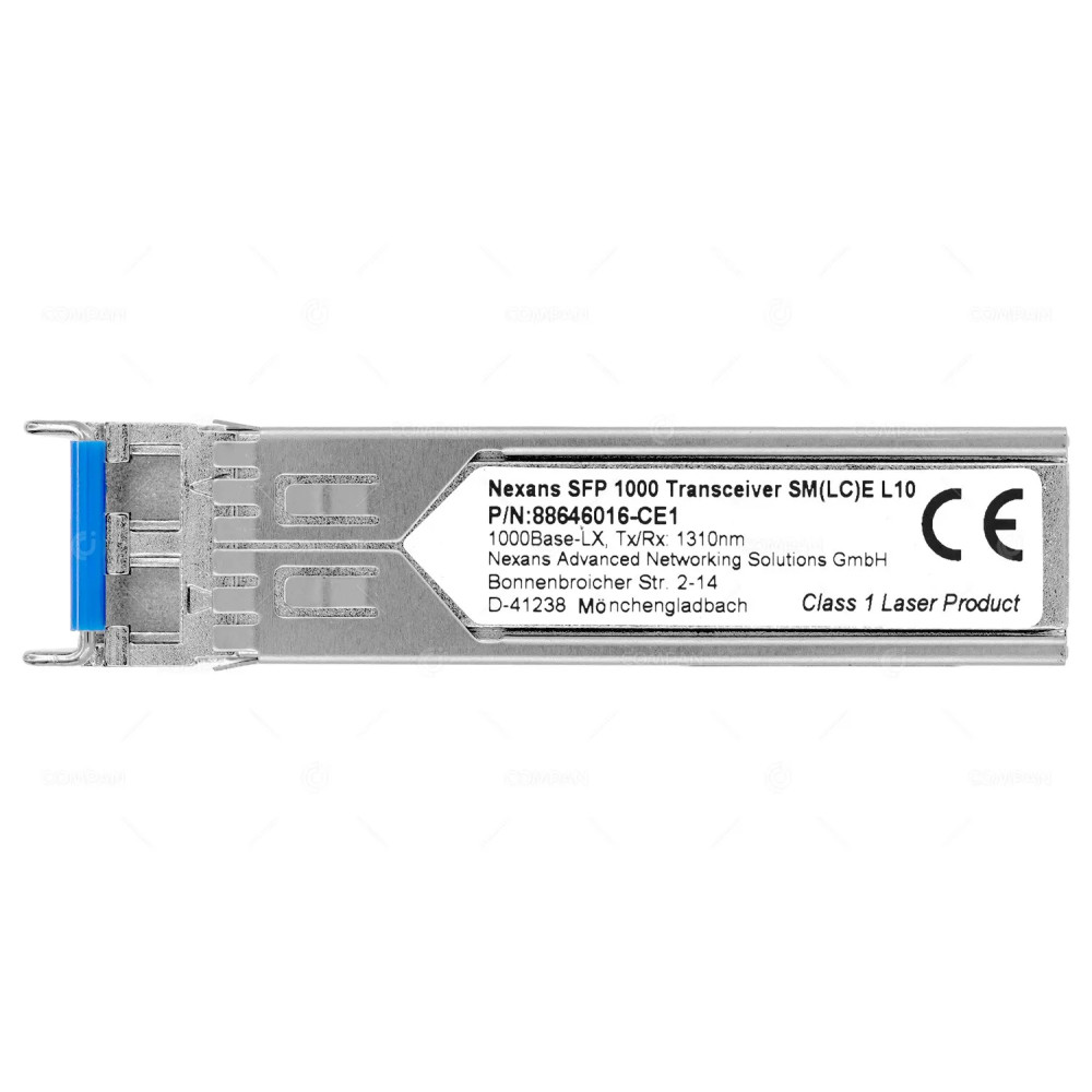 88646016-CE1  NEXANS OPTICAL TRANSCEIVER MODULE 1G SFP LC SMF 1310NM 10KM