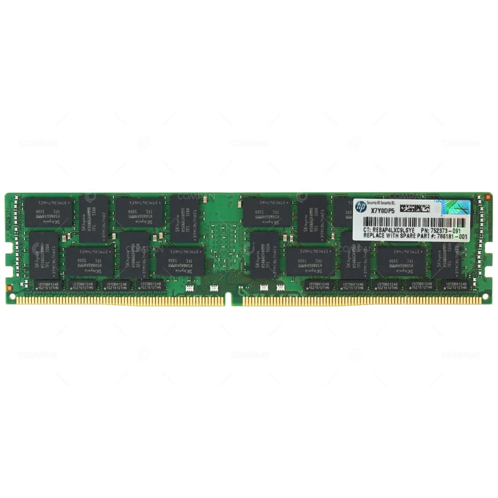 786181-001 HPE MEMORY 64GB 4RX4 PC4 2133P PC4-170000P 752373-091