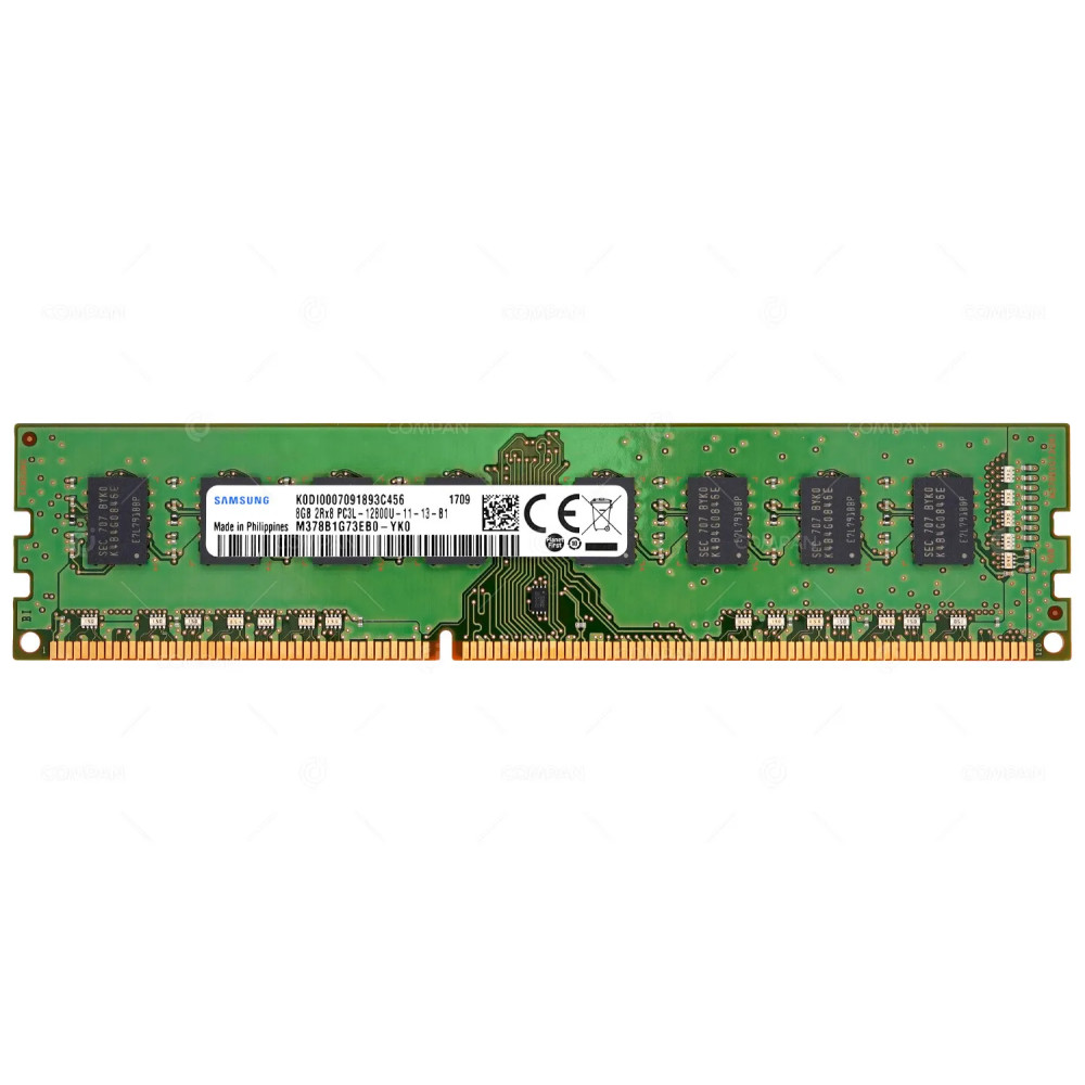 M378B1G73EB0-YK0  SAMSUNG MEMORY 8GB 2RX8 PC3 12800 DDR3 1600