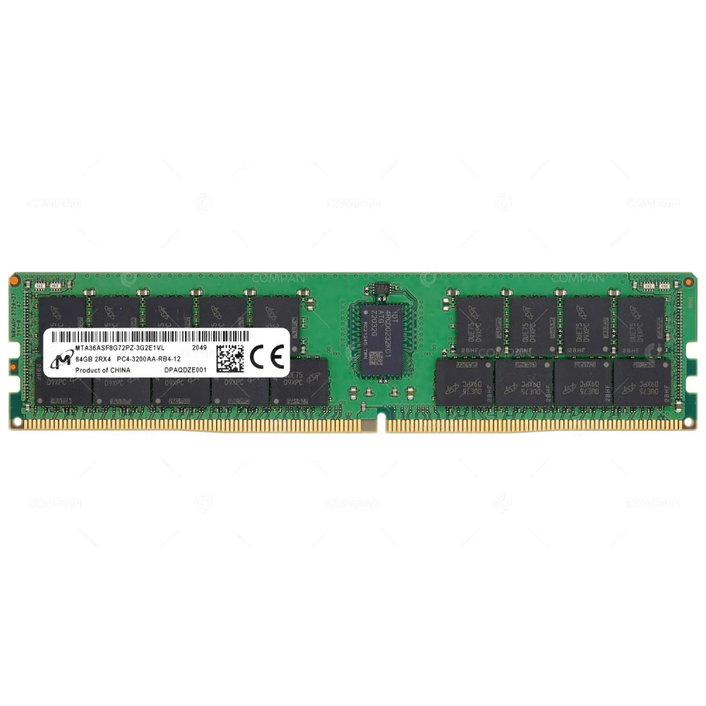 MTA36ASF8G72PZ-3G2E1  MICRON MEMORY 64GB 2RX4 PC4 25600 DDR4 3200