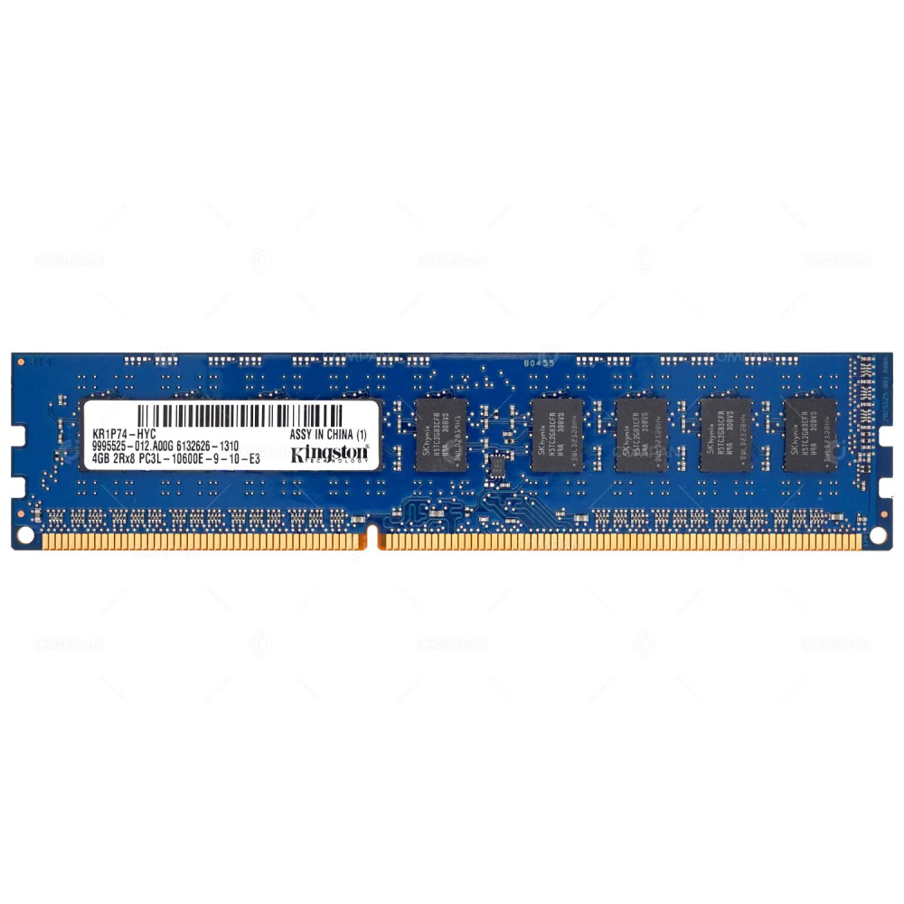 KR1P74-HYC  KINGSTON 4GB 2RX8 PC3L 10600E DDR3 MEMORY
