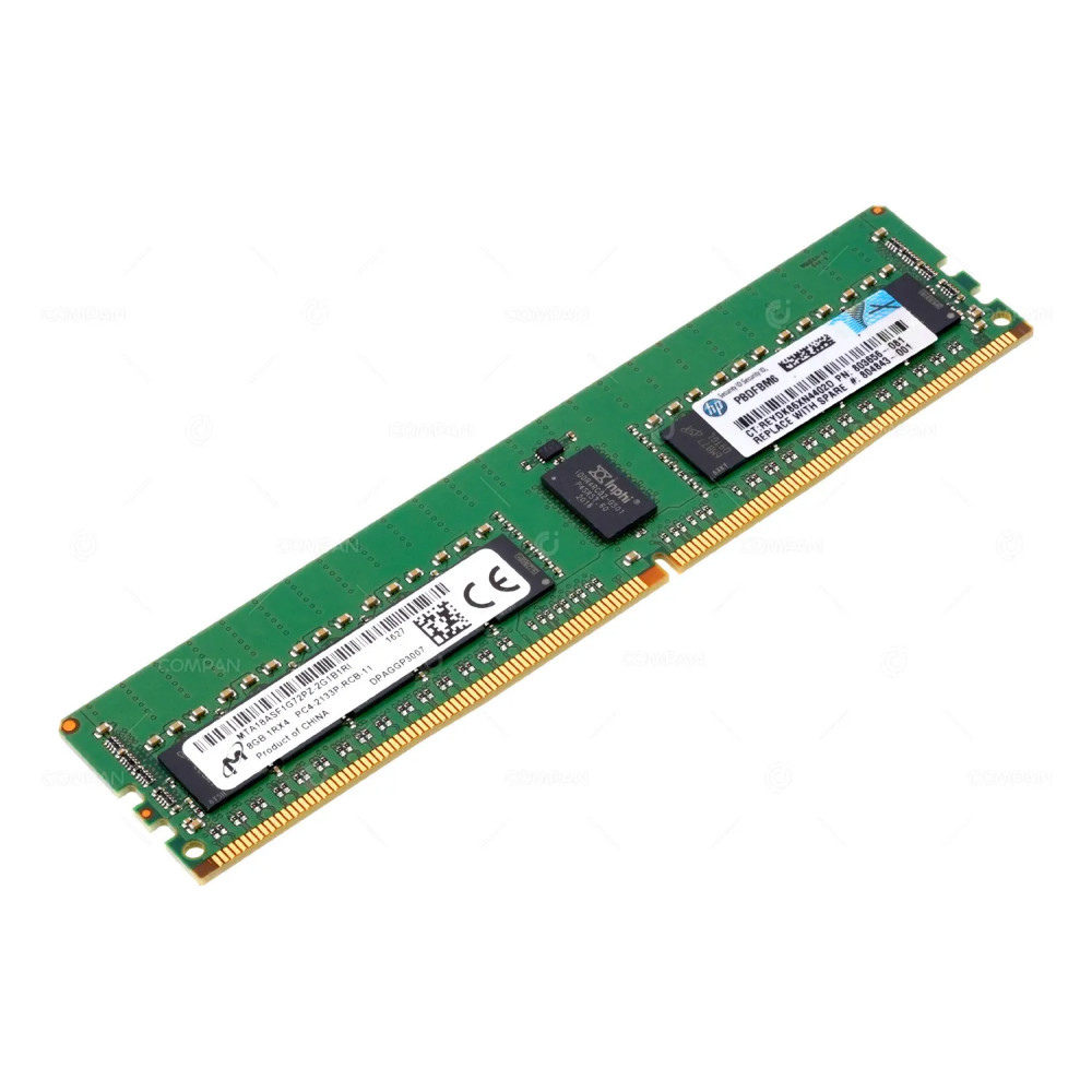 803656-081  HP 8GB 1RX4 PC4 2133P DDR4 17000 MEMORY