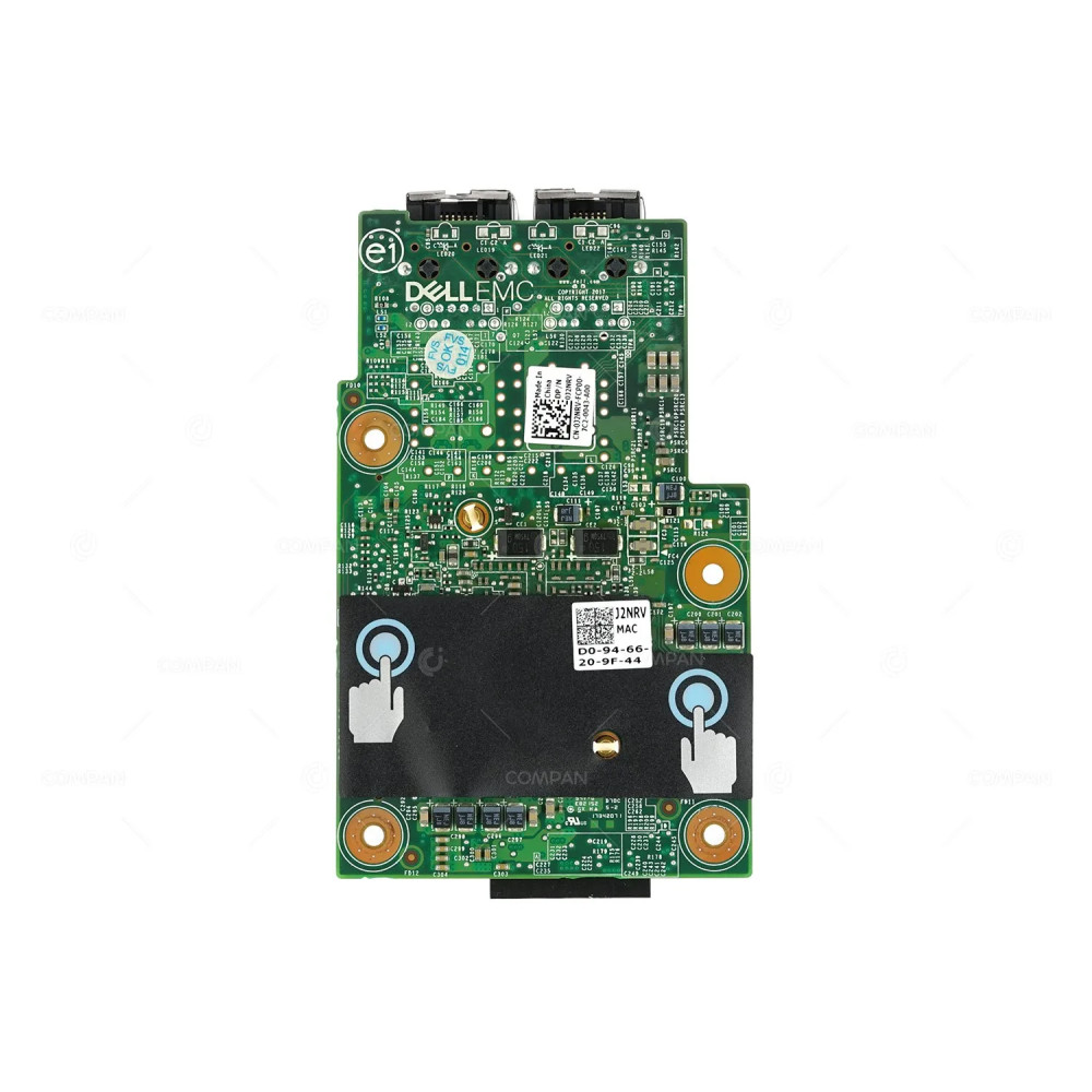 J2NRV DELL BROADCOM 57416 DUAL PORT 10GB SFP+ RJ45 LOM MEZZANINE CARD G14