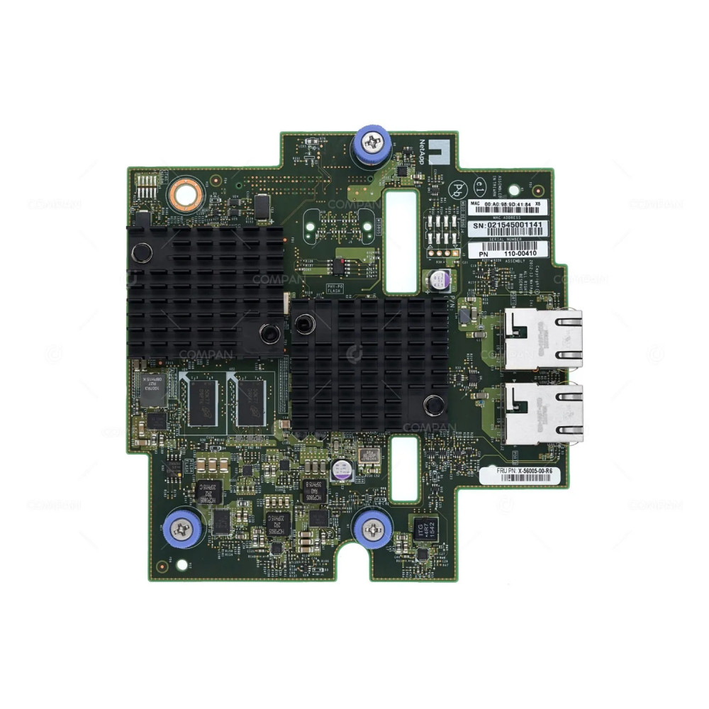 X-56005-00-R6 NETAPP DUAL PORT 10GB RJ-45 ISCSI LAN MODULE FOR NETAPP E2600