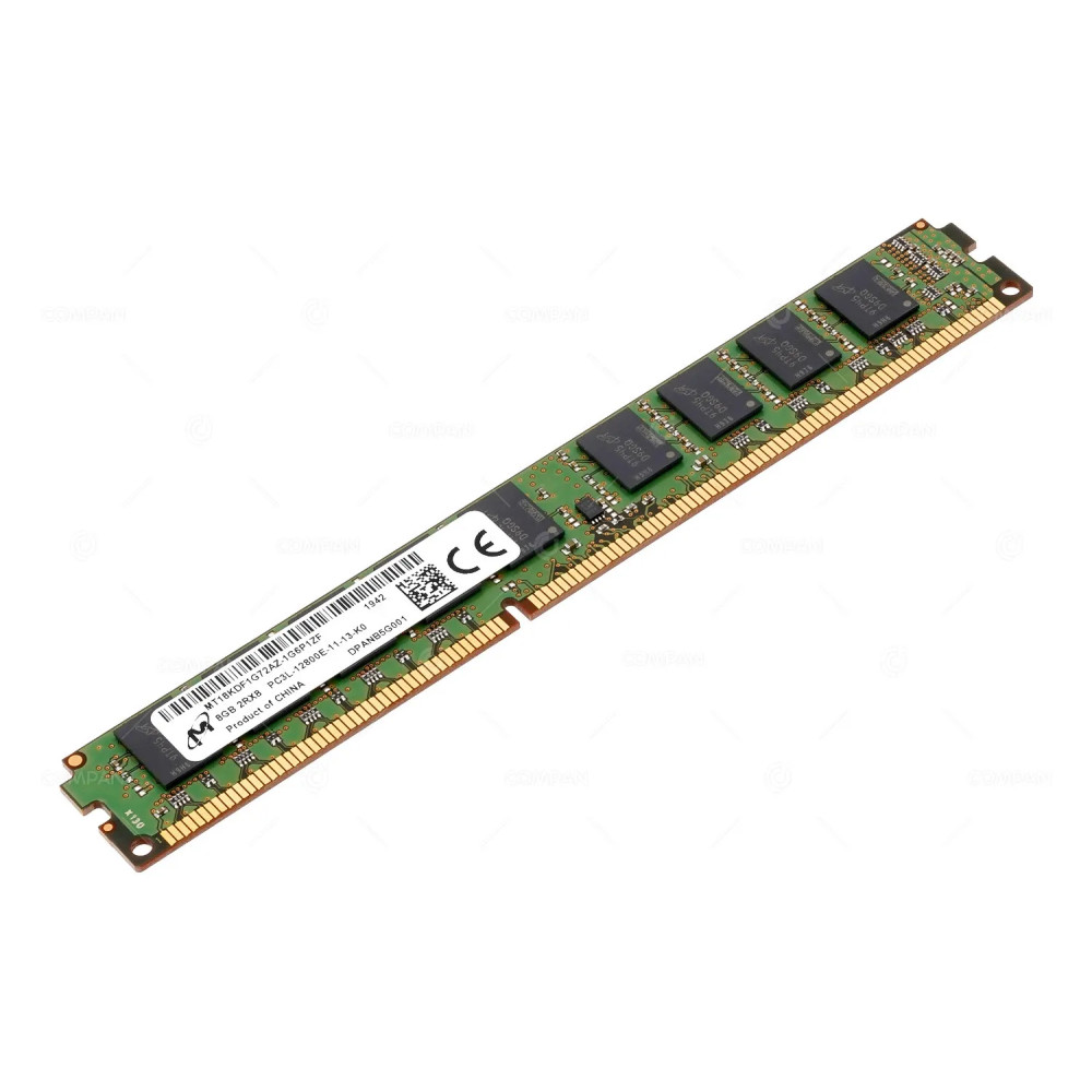 MT18KDF1G72AZ-1G6P1  MICRON 8GB 2RX8 PC3L-12800E MEMORY MODULE FOR FLASHSYSTEM 900