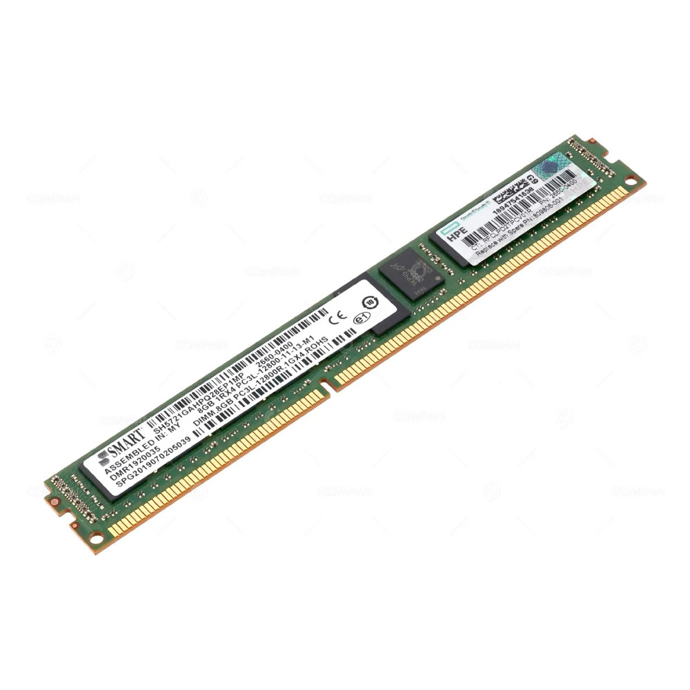 809806-001  HP 8GB 1RX4 PC3L-12800 DDR3 1600MHZ MEMORY FOR 3PAR STORESERV 8200, K2Q36B