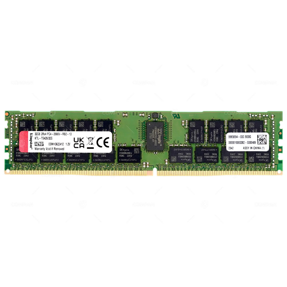 KTL-TS426-32G  KINGSTON MEMORY32GB 2RX4 PC4 21300 DDR4 2666