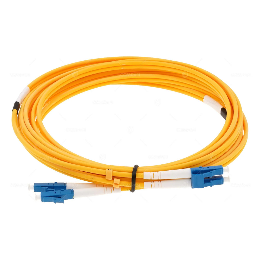 SM-DX-G657A1  FIBER OPTIC PATCH CORD LC.UPC-LC.UPC SM-DX-G657A1-3.0MM 5M YELLOW