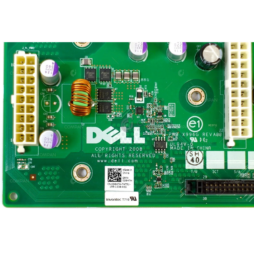 D847H DELL POWER DISTRIBUTION BOARD FOR DELL POWEREDGE T710