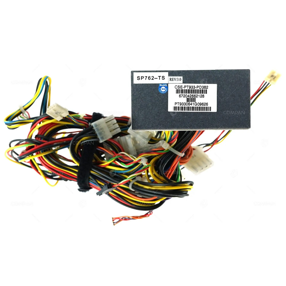 CSE-PT933-PD382 SUPERMICRO SP762-TS 3 SLOT BACKPLANE WITH CAGE POWER DISTRIBUTION 672042662128, SP762-TS