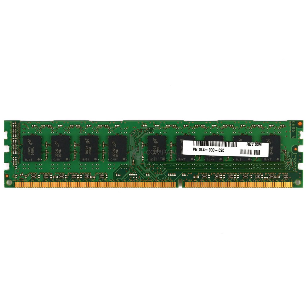 314-900-020 EMC MEMORY 2GB 2RX8 PC3 10600E DDR3 - MT18JSF25672AZ-1G4G1