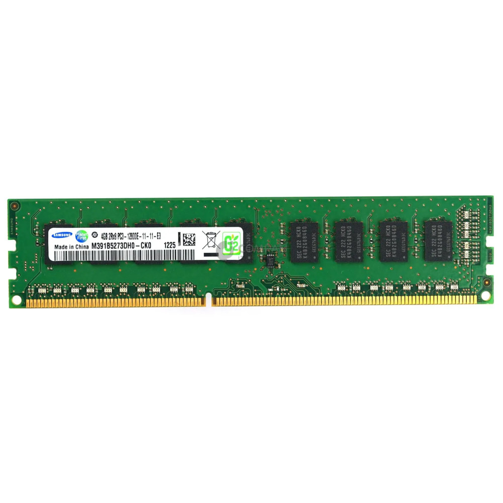 M391B5273DH0-CK0 SAMSUNG MEMORY 4GB 2RX8 PC3 12800E DDR3