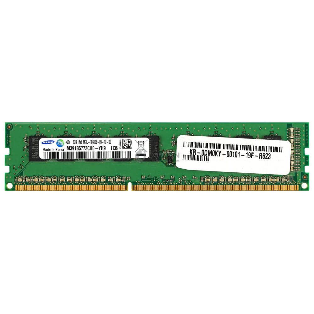 DM0KY DELL MEMORY 2GB 1RX8 PC3L-10600E DDR3 - 0DM0KY